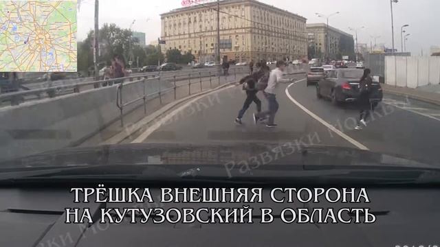 Третье кольцо внешняя сторона --- Кутузовский проспект в область. Развязки Москвы.