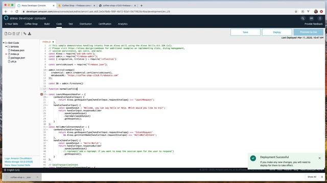 Build a Firebase Dashboard with Amazon Alexa смотреть онлайн