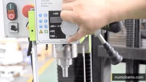 NUMOBAMS 750W NU25V Metal Milling Machine for Home DIY Use