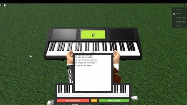 C418 - Minecraft Theme [Roblox Easy Piano Sheets]