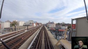 Реакционный блок-пост #1. «Нью-йоркский метрополитен. Вид из кабины: «The J Line to Jamaica Center»