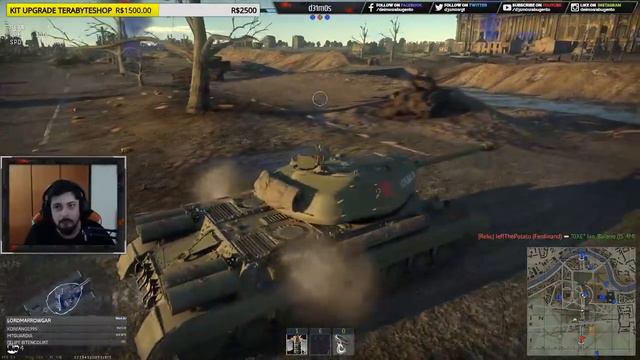 WAR THUNDER: IS-4 MELHOR QUE MAUS! смотреть онлайн