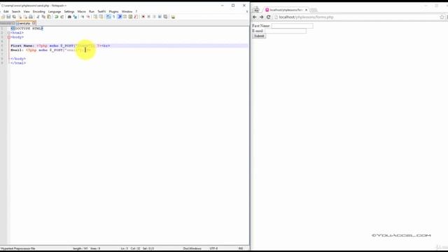 27 PHP POST vs GET Basics смотреть онлайн