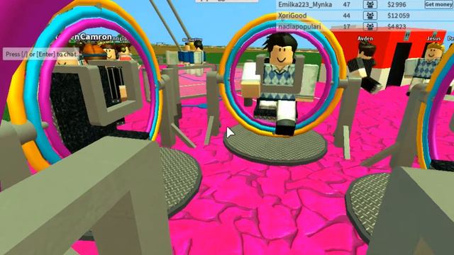 (Roblox №5) Строим свой парк аттракционов смотреть онлайн