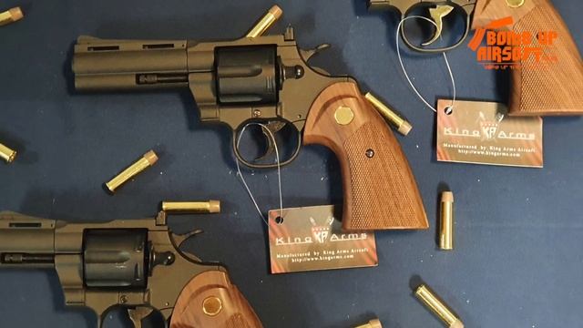 KING ARMS PYTHON .357 REVOLVER - Bomb Up Airsoft & TTPC Ltd смотреть онлайн