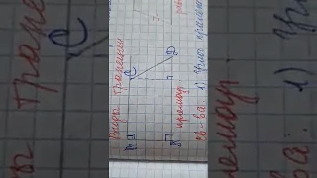 трапеция 8 класс смотреть онлайн