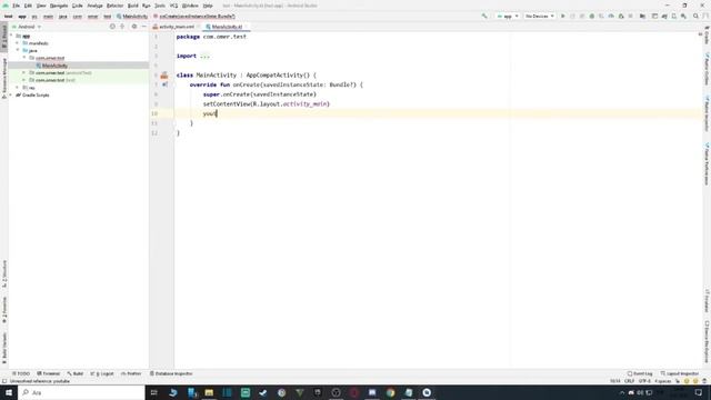 Android Stüdyo'da textView Hatası Çözümü | ID Okumuyorsa (Kotlin) смотреть онлайн