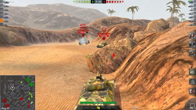 Обзор на ИС-6 - Советский терминатор (WoT Blitz) смотреть онлайн