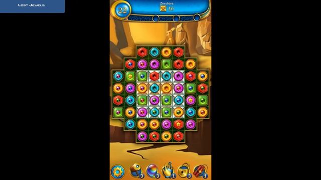 Lost Jewels ? - Match 3 Puzzle Level 36 ? finished no Buster Gameplay #36 myGameHeaven ✅ смотреть онлайн