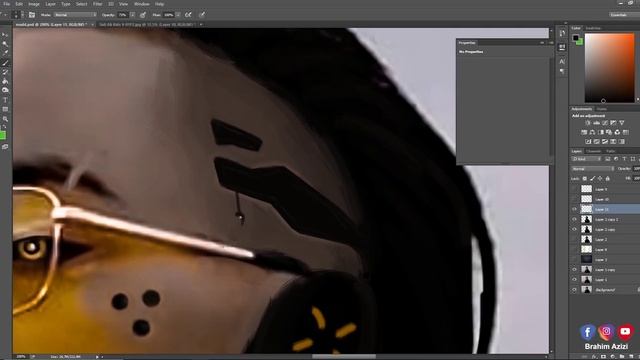 MADD Cyberpunk style - Photoshop Speed Art смотреть онлайн