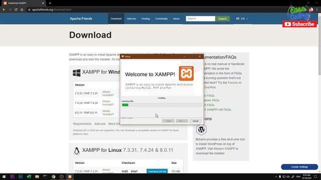 How to Install PHP, MySQL, Apache2, PhpMyAdmin on Windows 10 with xampp смотреть онлайн