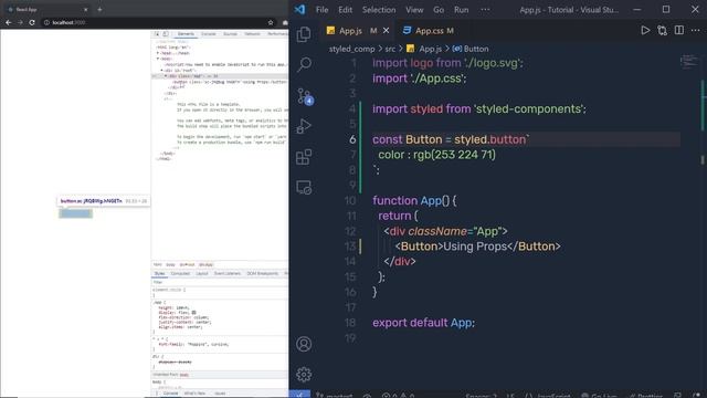 Understanding the Styled Components Basics - with React смотреть онлайн