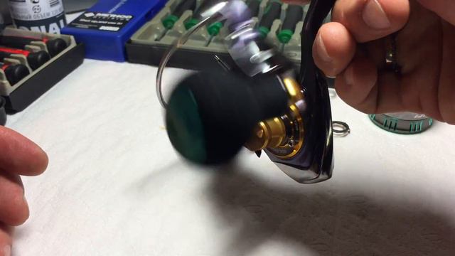 Daiwa Emeraldas 15.AIR 2508 PE  ( краткий обзор, тех моменты, особенности) часть 2.