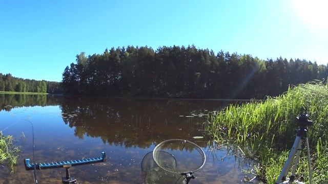 Рыбалка на водохранилище Ольховка. Ловля подлещика на реке Страча. смотреть онлайн