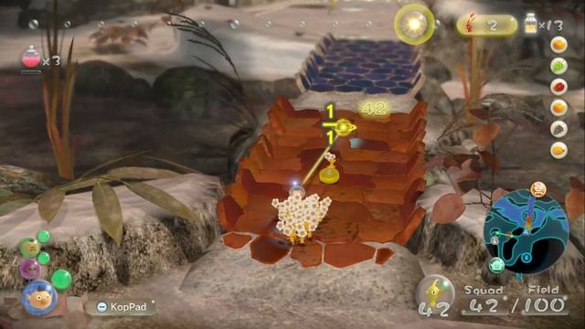 Pikmin 3 Deluxe Monochrome Challenge - One Pikmin Type Per Day - Part One смотреть онлайн