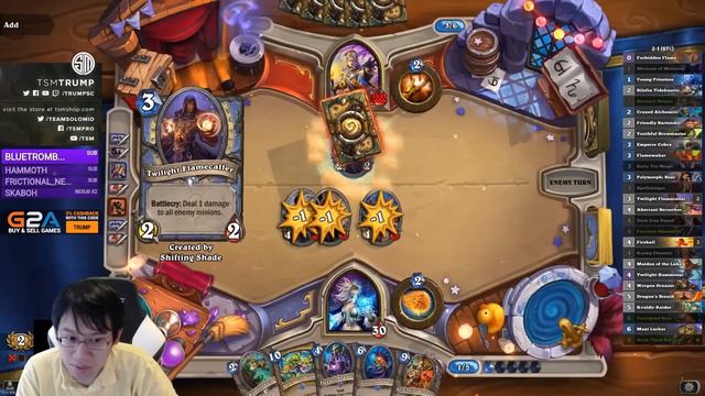 Hearthstone: Arena Leaderboard Challenge 1-5 - Save Me Rafaam! - Part 1 (Mage Arena) смотреть онлайн