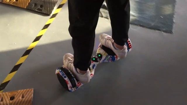 Smart balance wheel with 6.5 inch led wheels from two wheel self balancing scooter factory Rooder смотреть онлайн