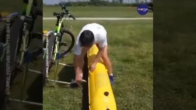 Водный велосипед в рюкзаке смотреть онлайн