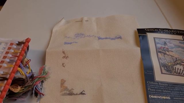 Вышивка крестом. Мои начатые процессы. Необязательная часть вышивальных планов 2021. смотреть онлайн