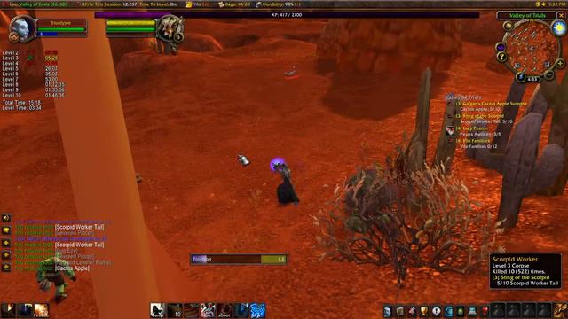 WoW Classic - Troll Mage 1-10 speedrun - 1:45 goal time смотреть онлайн