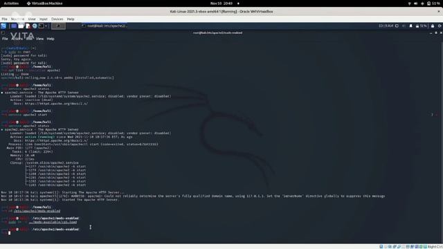 How to configure apache cgi in kali linux step by step || How to install Apache web server in kali смотреть онлайн