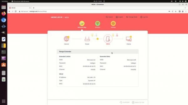 TP-Link Mercusys ME30 Wi-Fi extender • Admin panel login and settings overview