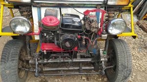 самодельный грузовик.