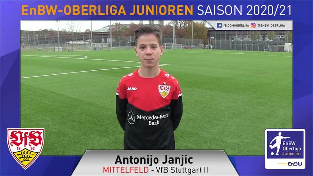 EnBW-Oberliga - VfB Stuttgart II (U14) - 20/21 - Antonijo Janjic смотреть онлайн