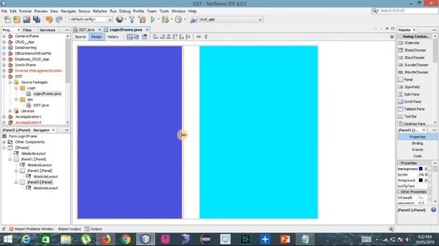 java swing crud application using netbeans and mysql database part 1 creating login page using смотреть онлайн