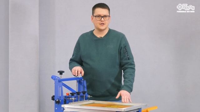Ручной плоскопечатный станок смотреть онлайн