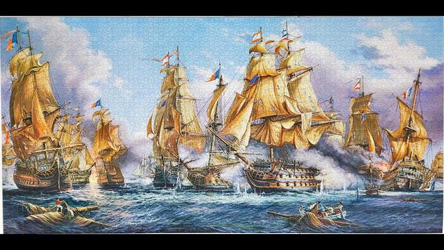 Naval Battle. Castorland puzzle. 4000 pcs 🧩. #jigsawpuzzle #puzzle #castorland смотреть онлайн