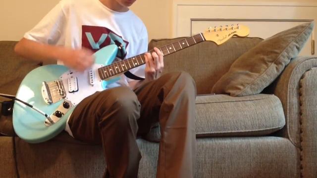 Nirvana- Aneurysm Cover w/ Fender Jagstang смотреть онлайн