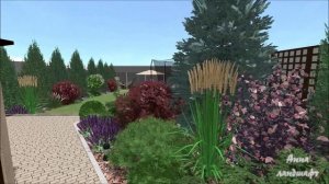 Ландшафтный дизайн узкого участка