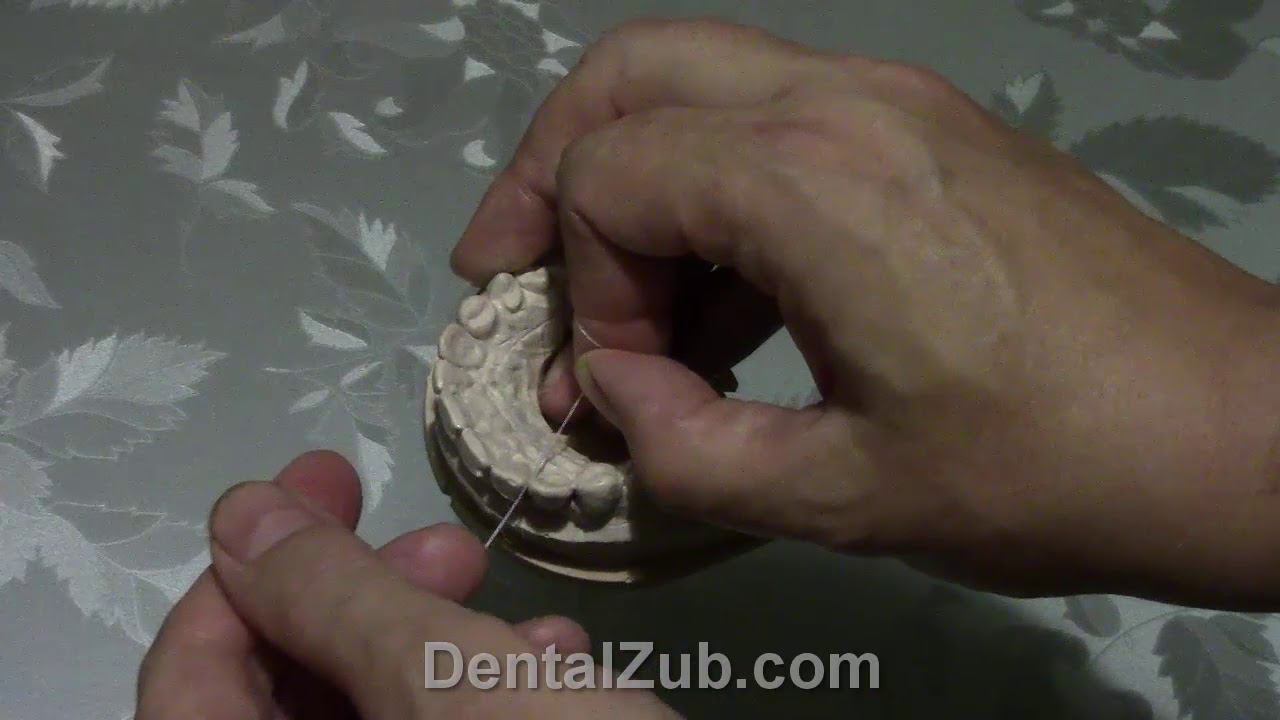 Как Пользоваться Зубной Нитью смотреть онлайн