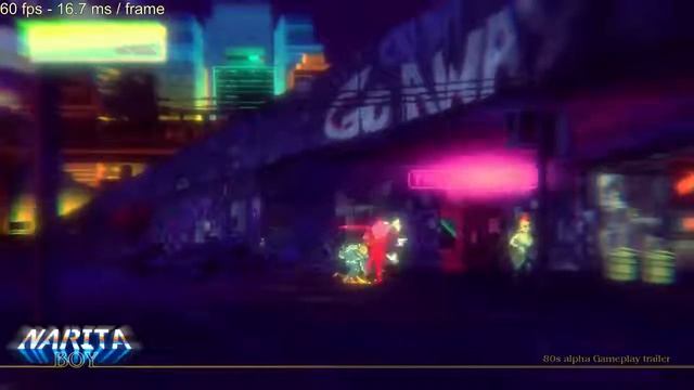 Геймплей альфа-версии игры Narita Boy! смотреть онлайн