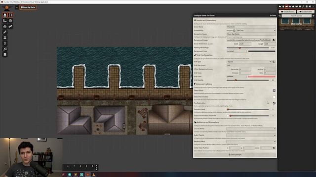 Updated Foundry Basics Part 2 - Adding a Map and Aligning the Grid смотреть онлайн