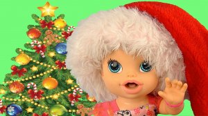 Куклы УКРАШАЮТ ЁЛКУ ??? Новый год Мультик с Игрушками Играем с куклами