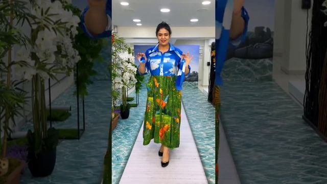 Яркое летнее платье больших размеров DARKWIN от DARKMEN. Турция, Стамбул. Опт. смотреть онлайн