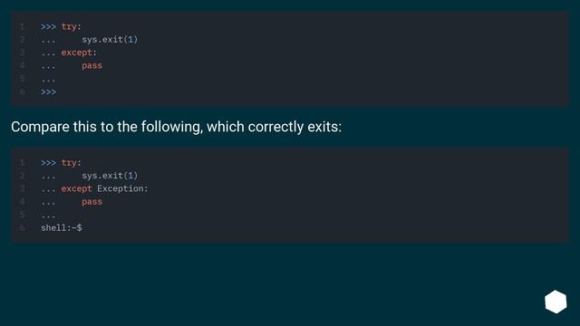 How to properly ignore exceptions смотреть онлайн