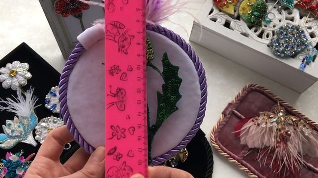 Мои броши ручной работы. Что есть в наличии. смотреть онлайн