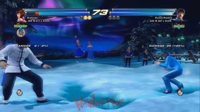 Tekken Tag Tournament 2 - Bushindui (Xiaoyu,Anna) vs Ruckus Riddimz (Forest Law,Marshall Law) смотреть онлайн