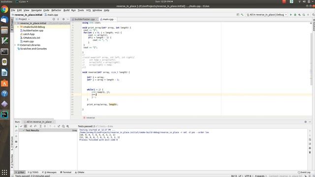 Reverse Array - C++ Modern Refactor смотреть онлайн