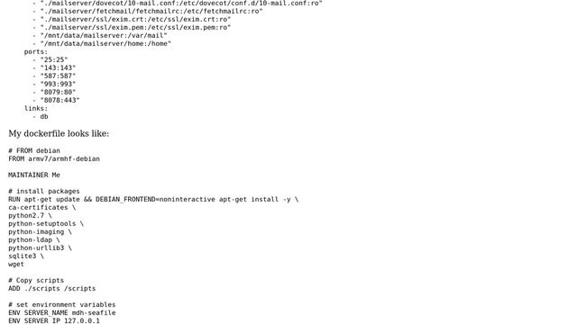 Unix & Linux: "docker-compose build" returning "exec format error" смотреть онлайн