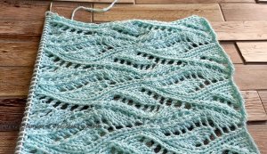 МОДНЫЙ АЖУРНЫЙ УЗОР ДЛЯ КАРДИГАНА СПИЦАМИ