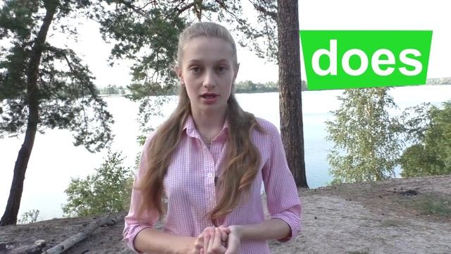 Разница между do, does, did смотреть онлайн