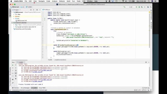 Connect, Query & Select with MySQL Workbench and IntelliJ on Mac смотреть онлайн