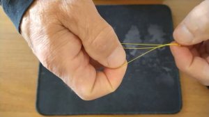 Как привязать боковой поводок к основной лески. Простой и быстрый способ.