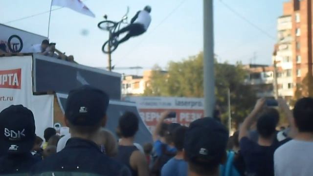 BMX шоу Вертикаль Самара смотреть онлайн