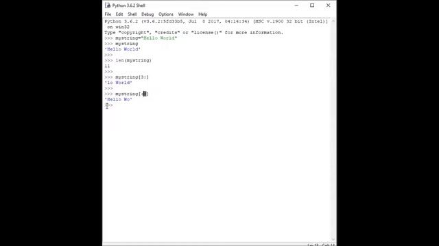 Python Lecture_6, #String #Slicing, #indexing смотреть онлайн