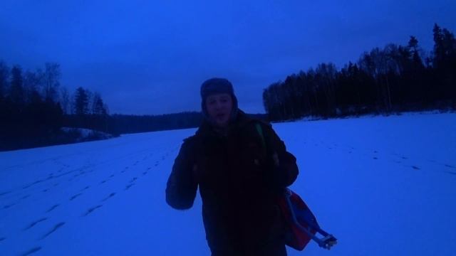 Оставили жерлицы на ночь без присмотра!!!Зимняя рыбалка 2020. смотреть онлайн